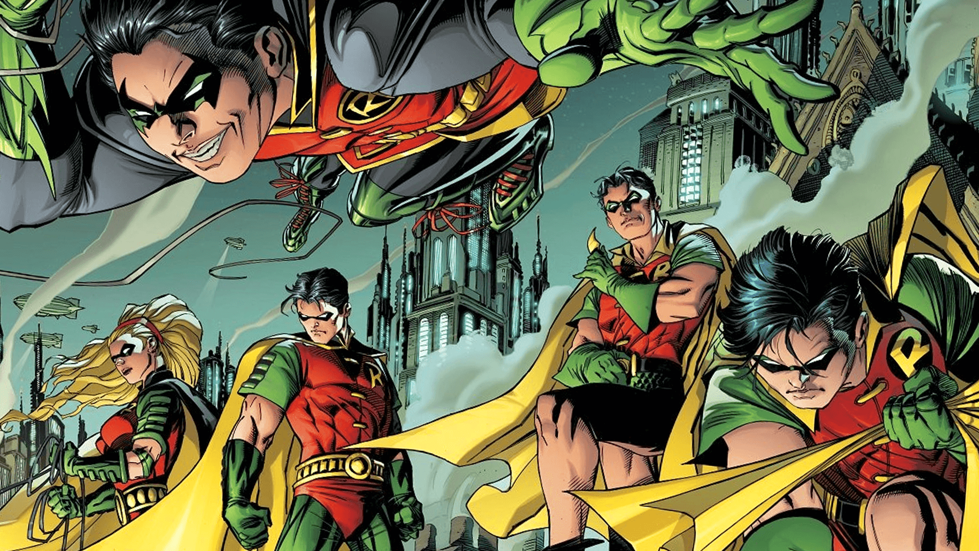 Batman Robin Bat Family DC Comics